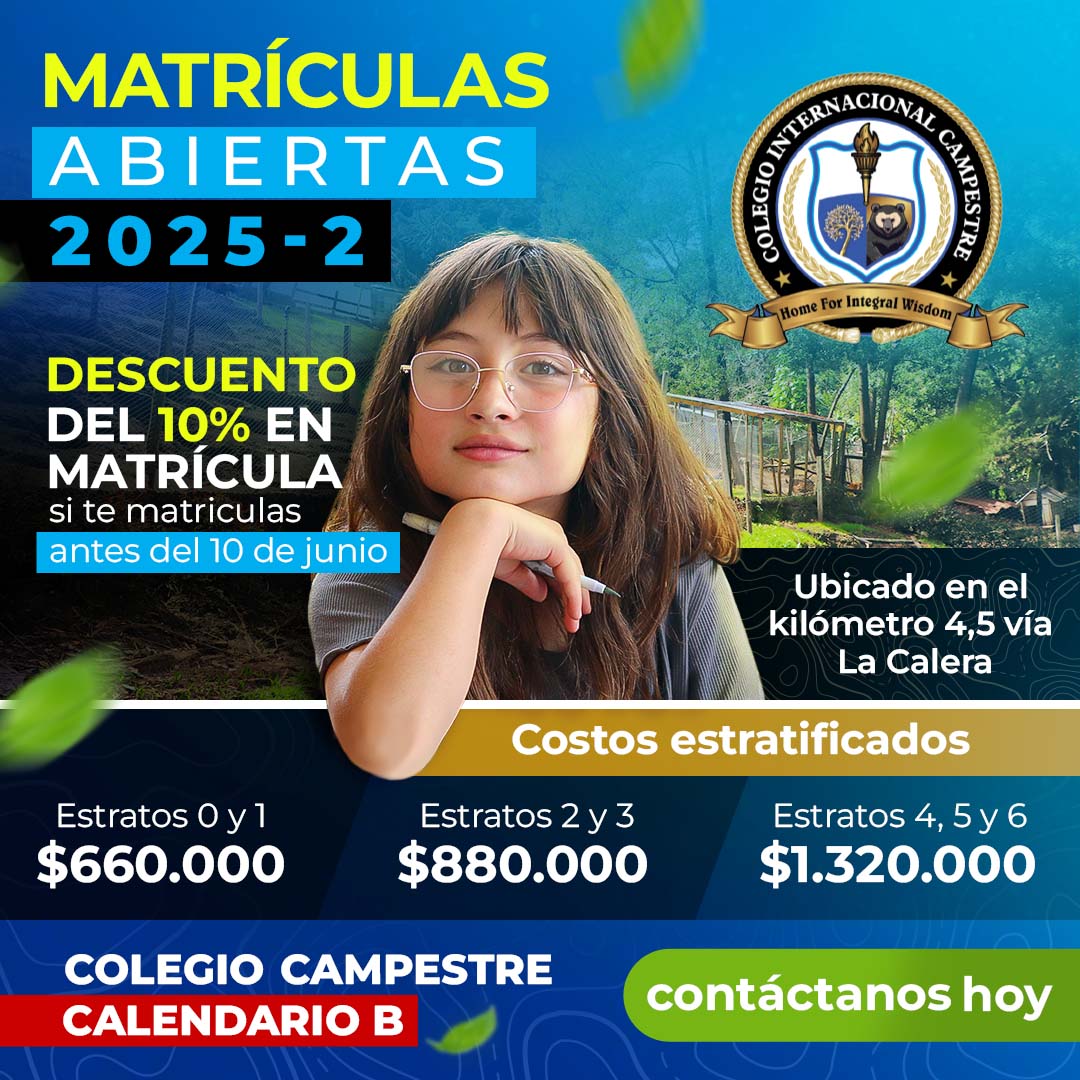 Matrículas abiertas 2025-2
